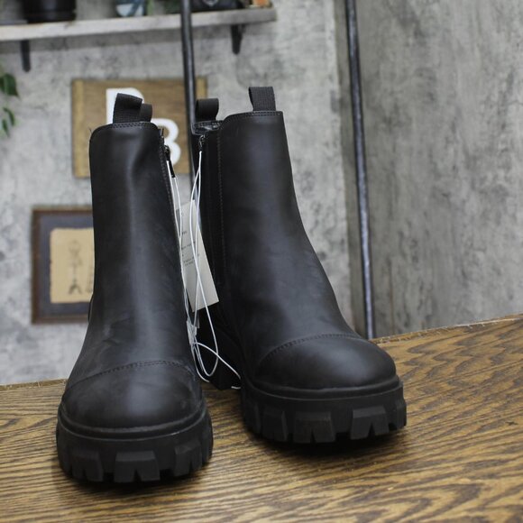 A New Day Womens Devan Winter Boots 88375415 Black 9.5M - Picture 3 of 7